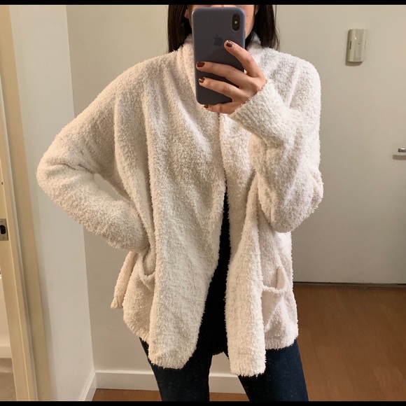 Soft Shearling Cardigan - Picture 6 of 8
